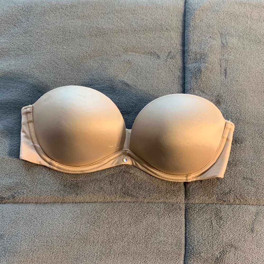 Victoria Secret PINK Nude Bra-Removable Straps